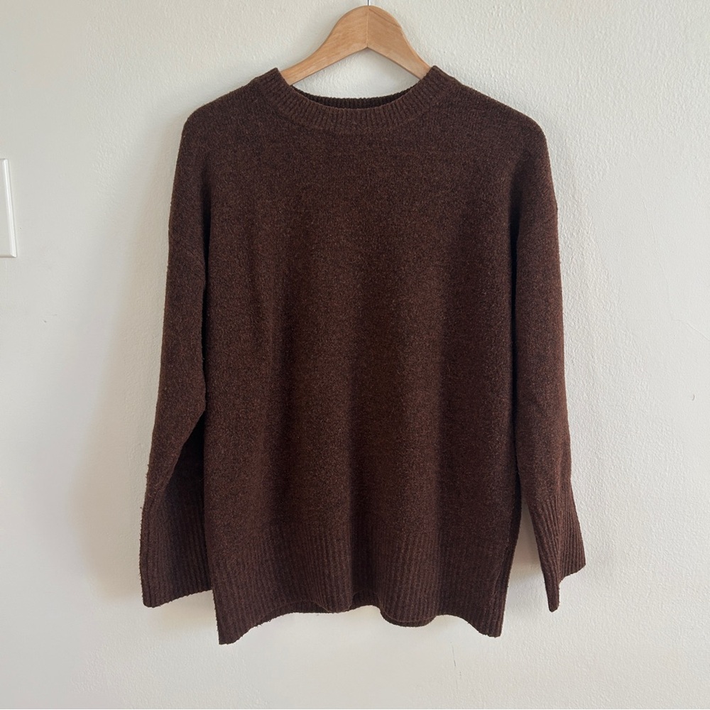 A New Day Crewneck Tunic Pullover Sweater